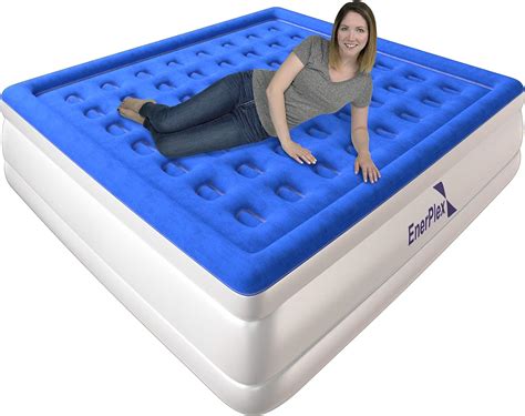 King size air mattress with built in pump - WIRECUTTER'S #1 RATED air mattress for 9 straight years! OVER 1 MILLION PRODUCTS SOLD - quality you can trust with 100% US-based support! TOP REVIEWED AIR MATTRESS - OVER 50,000 REVIEWS! CUSTOMER FRIENDLY 1-YEAR WARRANTY comes standard on all SoundAsleep mattresses. Rest assured on your purchase of the highest quality air mattress money can buy. 